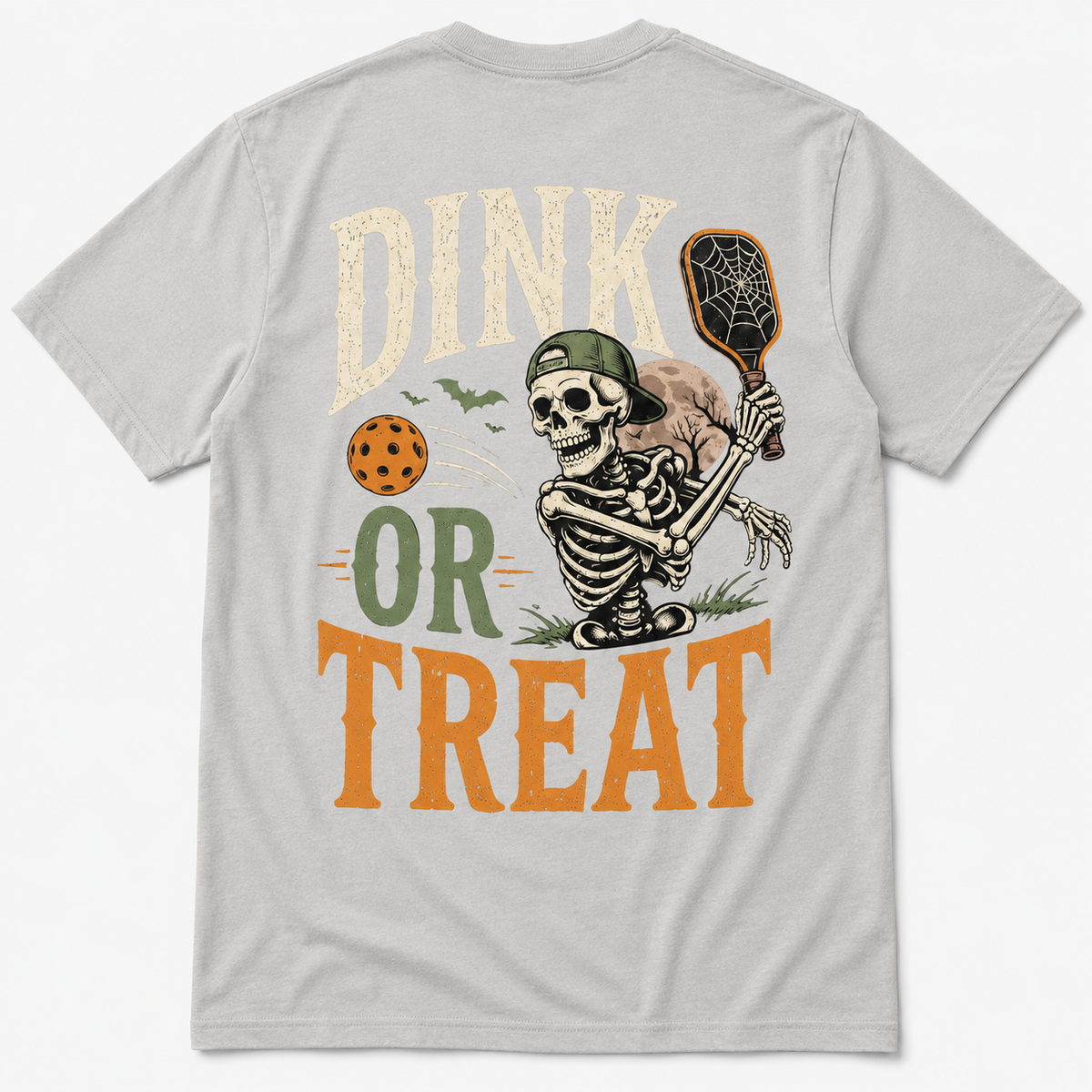 Dink or Treat Halloween Pickleball T-Shirt